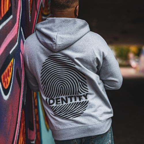 Identität Kapuzenpullover