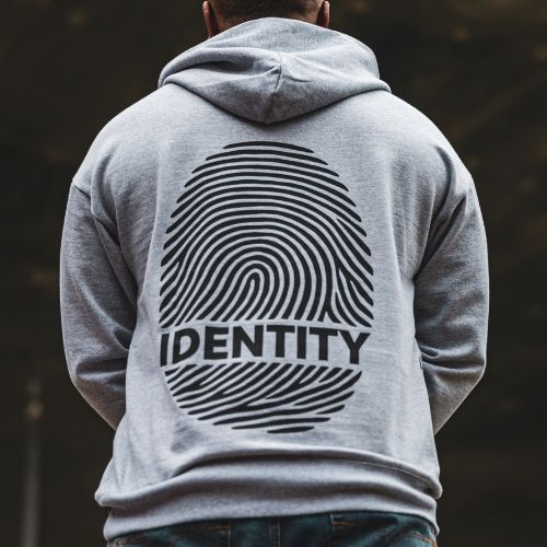 Identität Kapuzenpullover