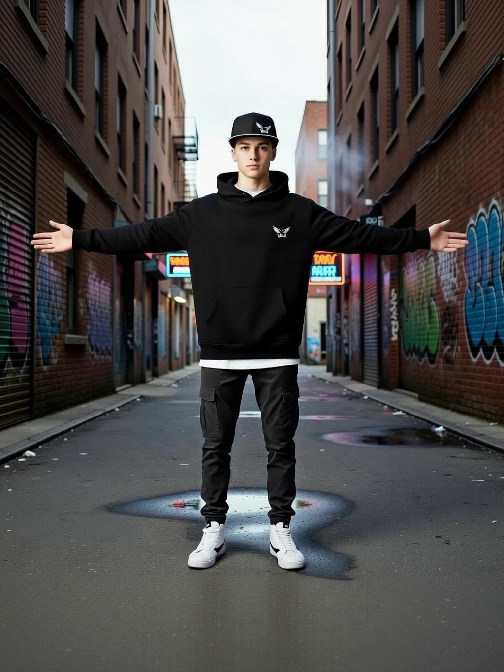 Valk Label Snapback Cap