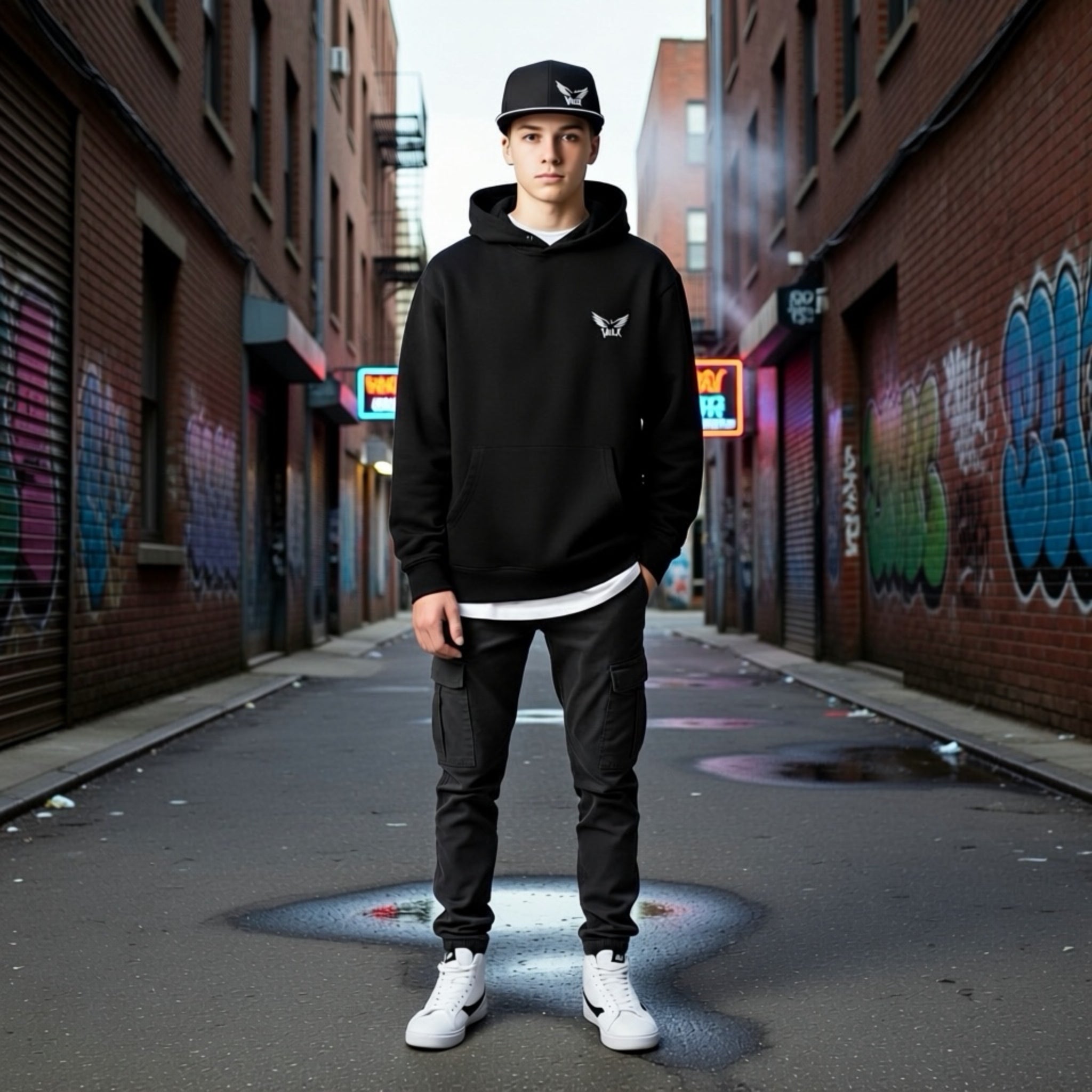 Valk Label Snapback Cap