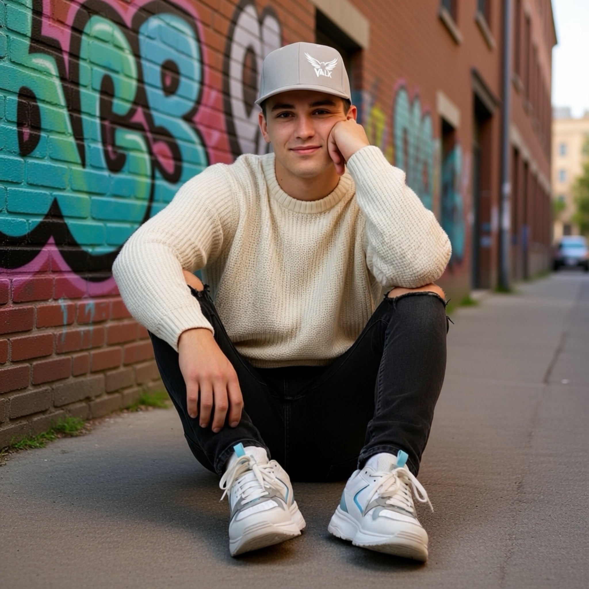 Valk Label Snapback Cap