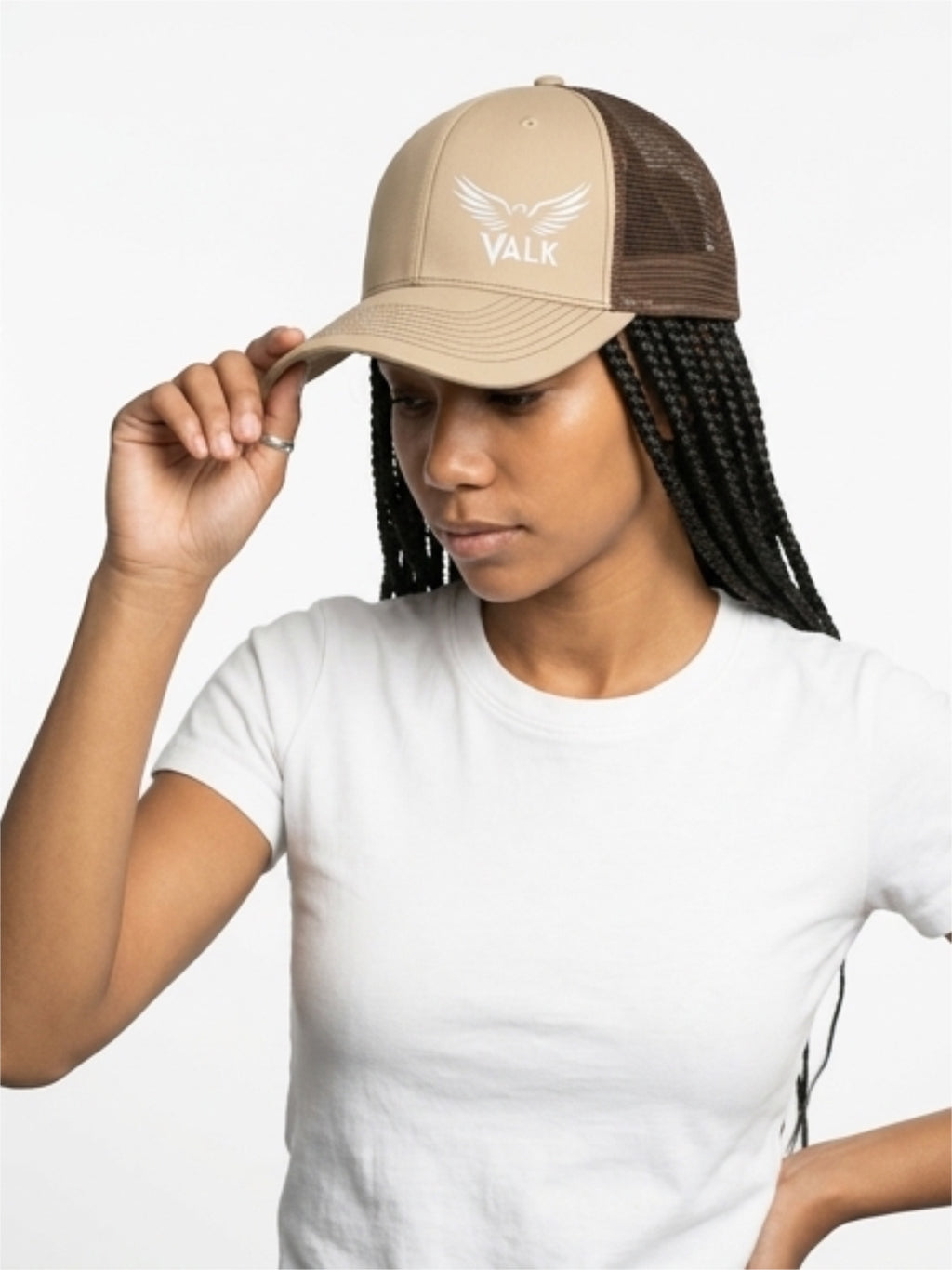 Valk Label Snapback Trucker Cap